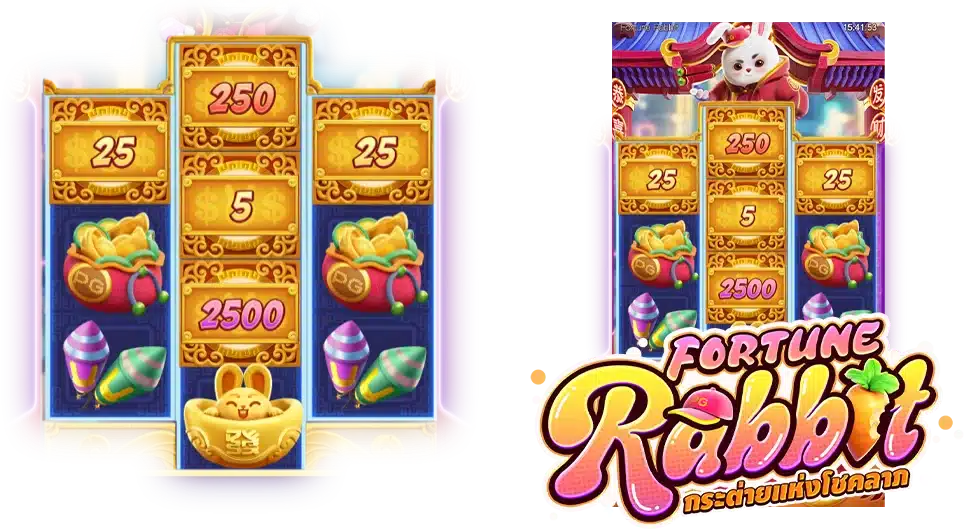ฟีเจอร์พิเศษ สัญลักษณ์รางวัล Fortune Rabbit
